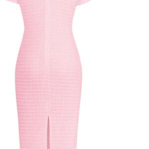 Elegant Pink Women's Dress